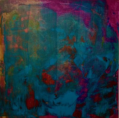 Berries — Acrylic on canvas gallery wrap