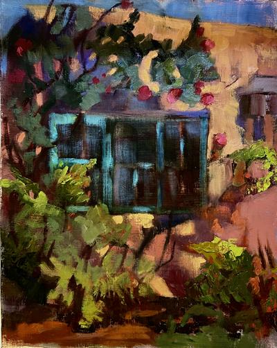 Carol's House — Oil on linen birch panel