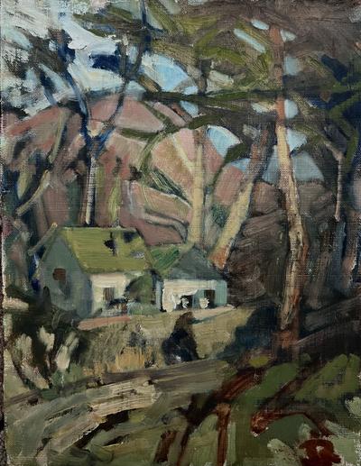 Plein Air Study — Oil on canvas