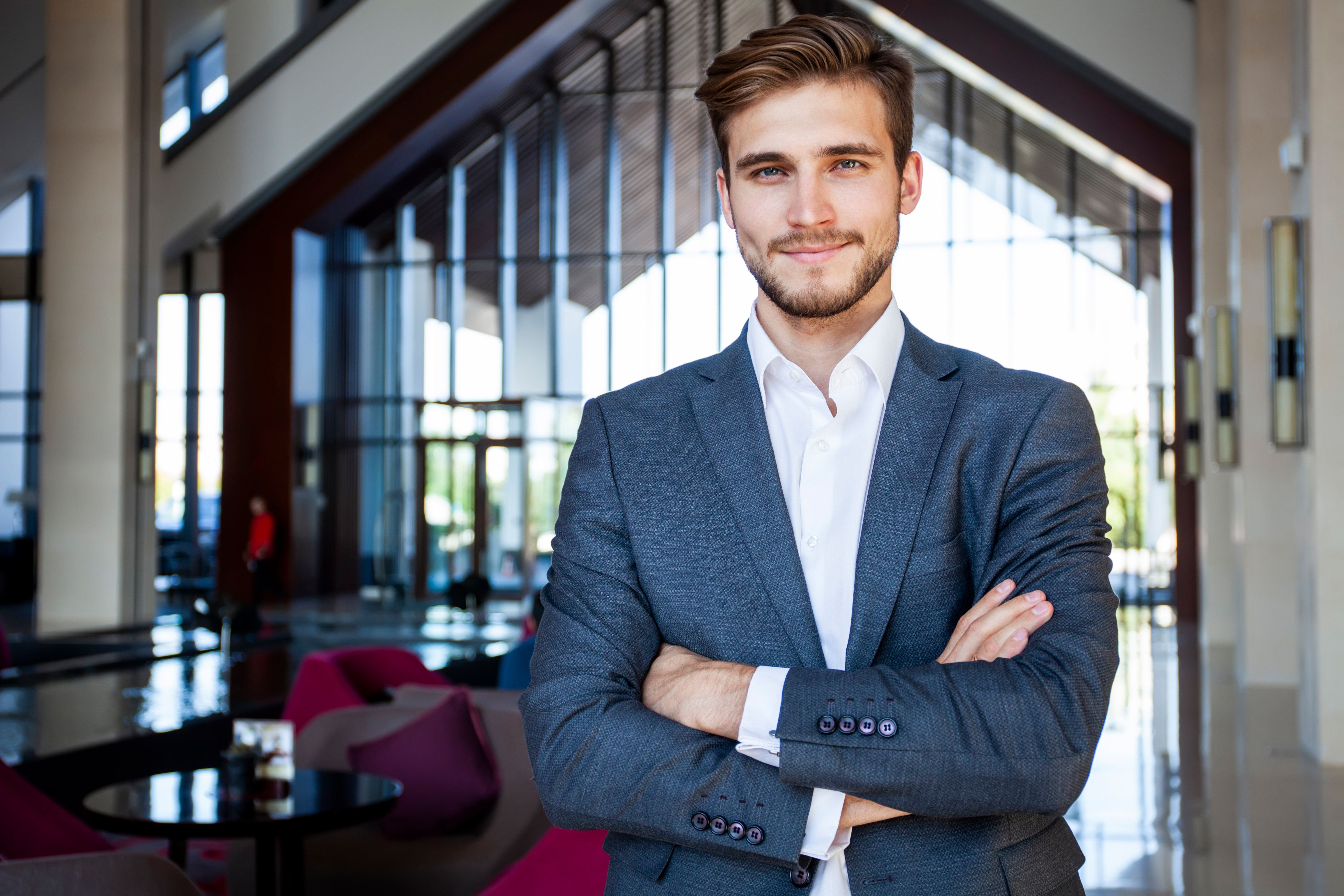 experienced professional speaking to a group